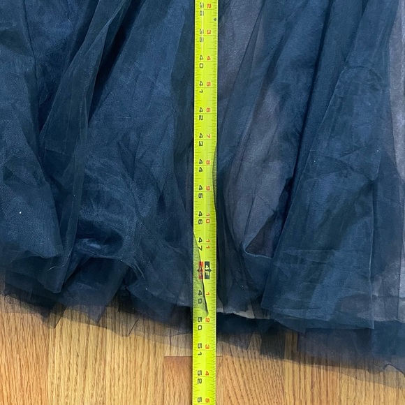 DAVID'S BRIDAL Galina Signature Strapless Corset Gown Tulle Dress #WBM3095 Prom - Picture 5 of 16